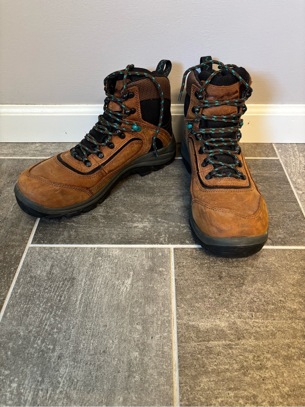 Red Wing Shoes Tradeswoman Steel Toe Work Boots, Women Size 9.5